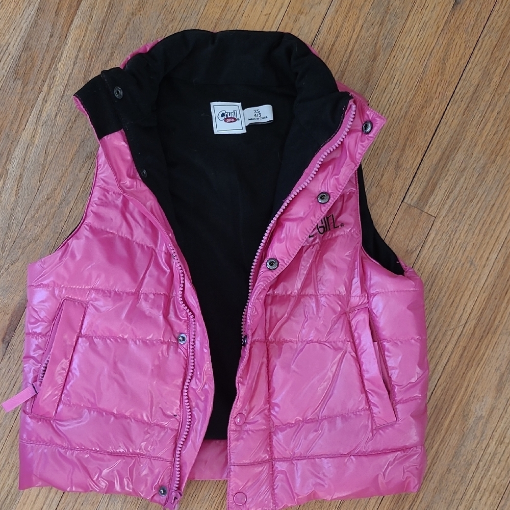 Gull Pink Puffer Vest